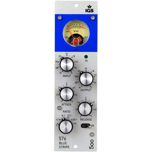 IGS Audio 576 Blue Stripe 500 Series FET Compressor