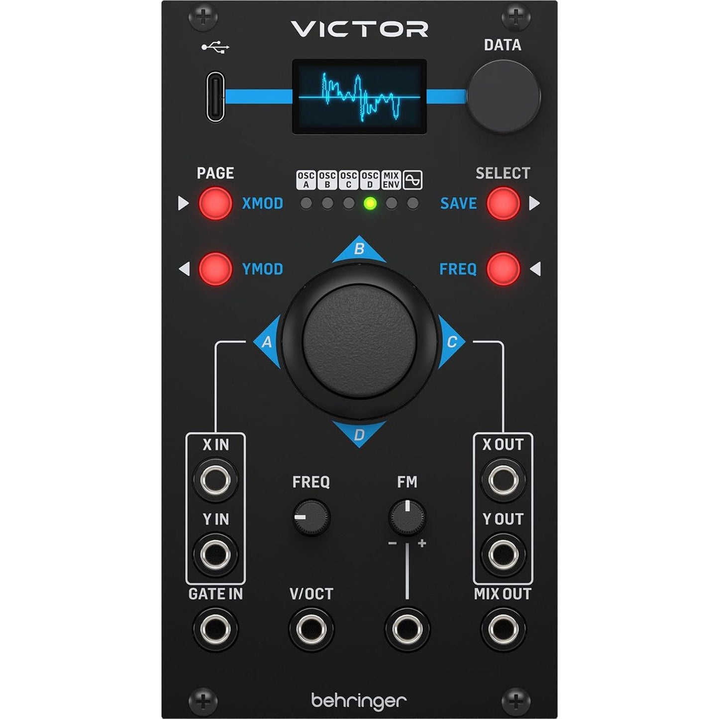 Behringer VICTOR Quad Vector Morphing Oscillator Module