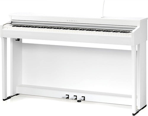 Kawai CN201 88-Key Digital Piano with Bench - Satin White