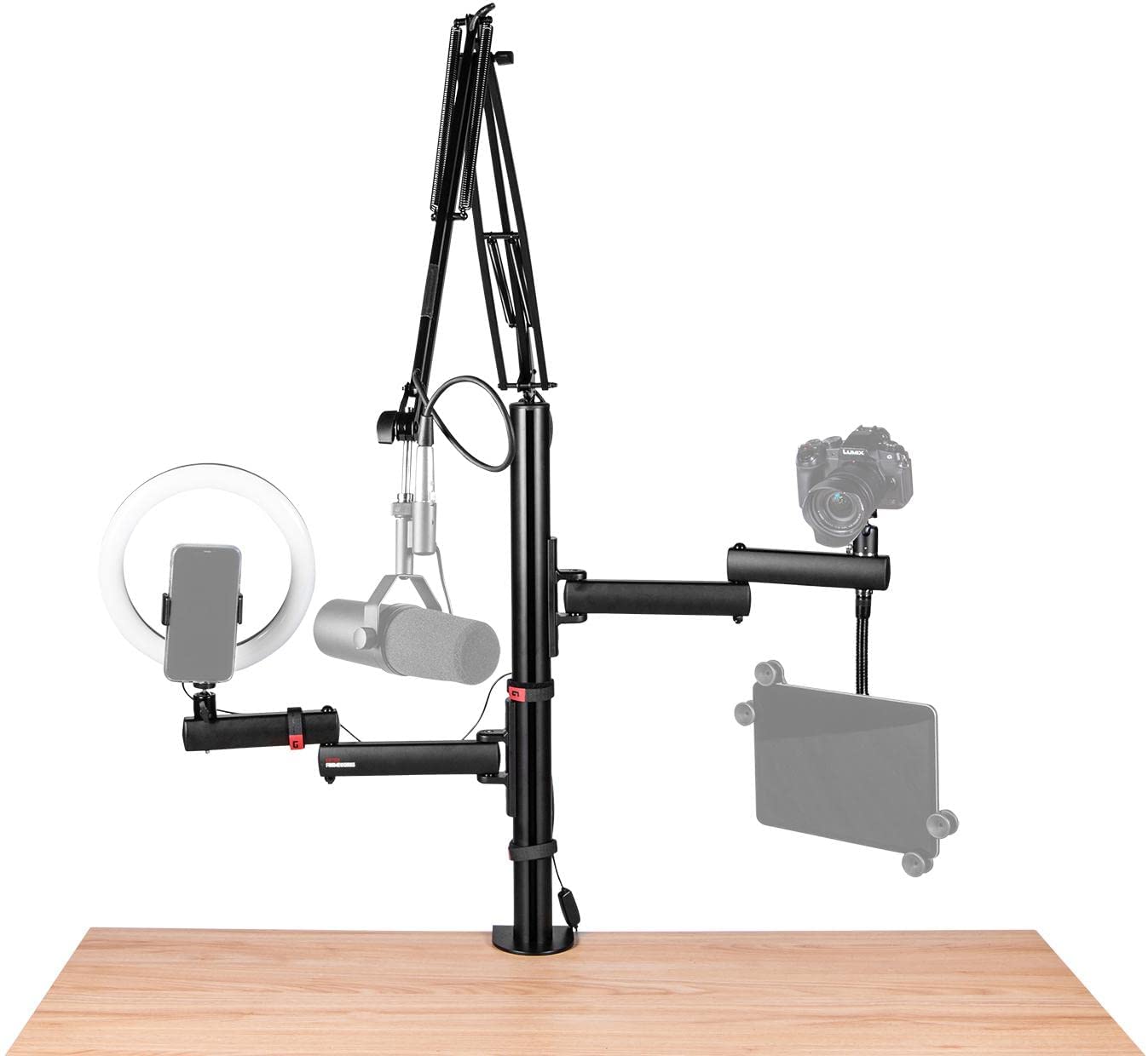 Gator Frameworks ID Series Creator Tree with Light Mic