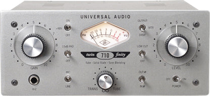 Universal Audio 710 Twin-Finity Single Channel Tube & Solid State Mic Pre / DI