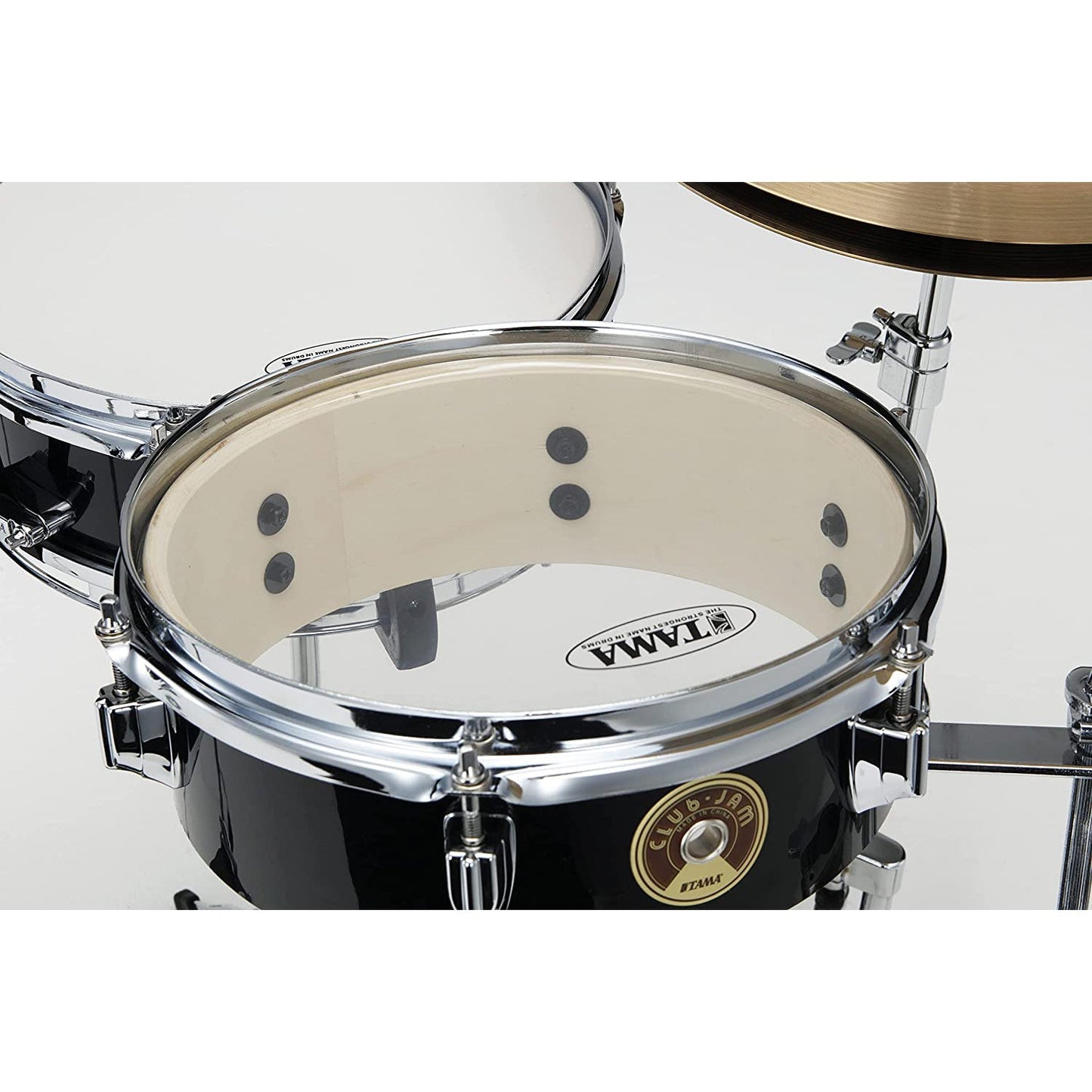 Tama Club Jam Pancake 4-Piece Shell Kit - Hairline Black