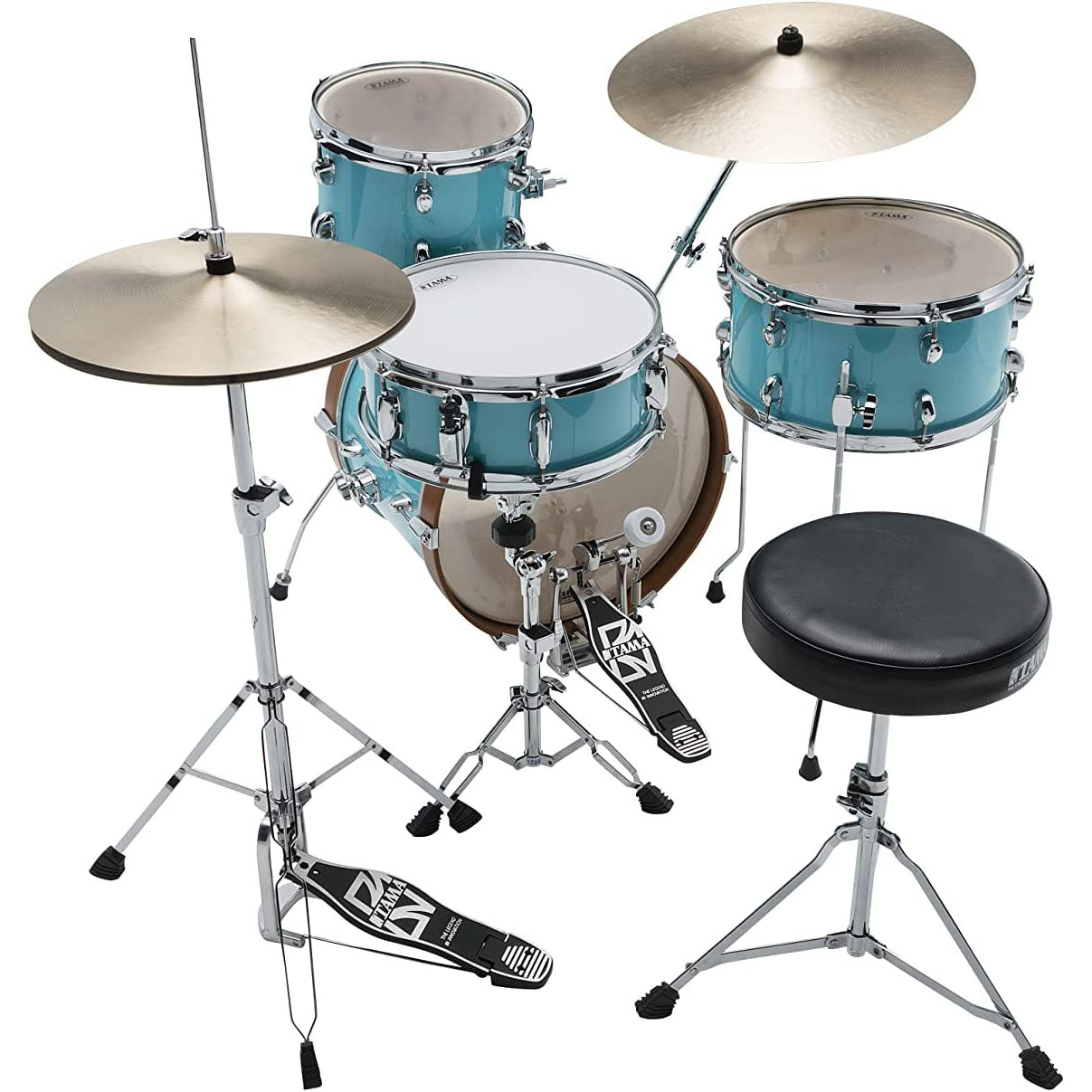 Tama Club-JAM Series 4-Piece Shell Kit - Aqua Blue