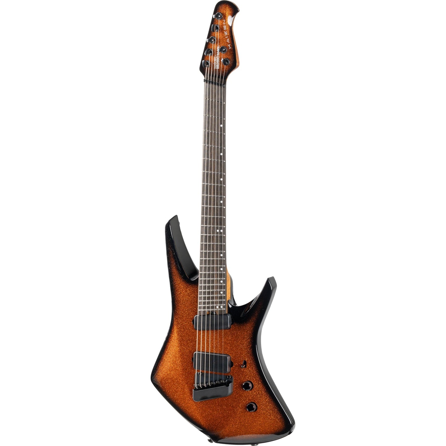 Ernie Ball Music Man Kaizen 7 String Electric Guitar - Ember Burst