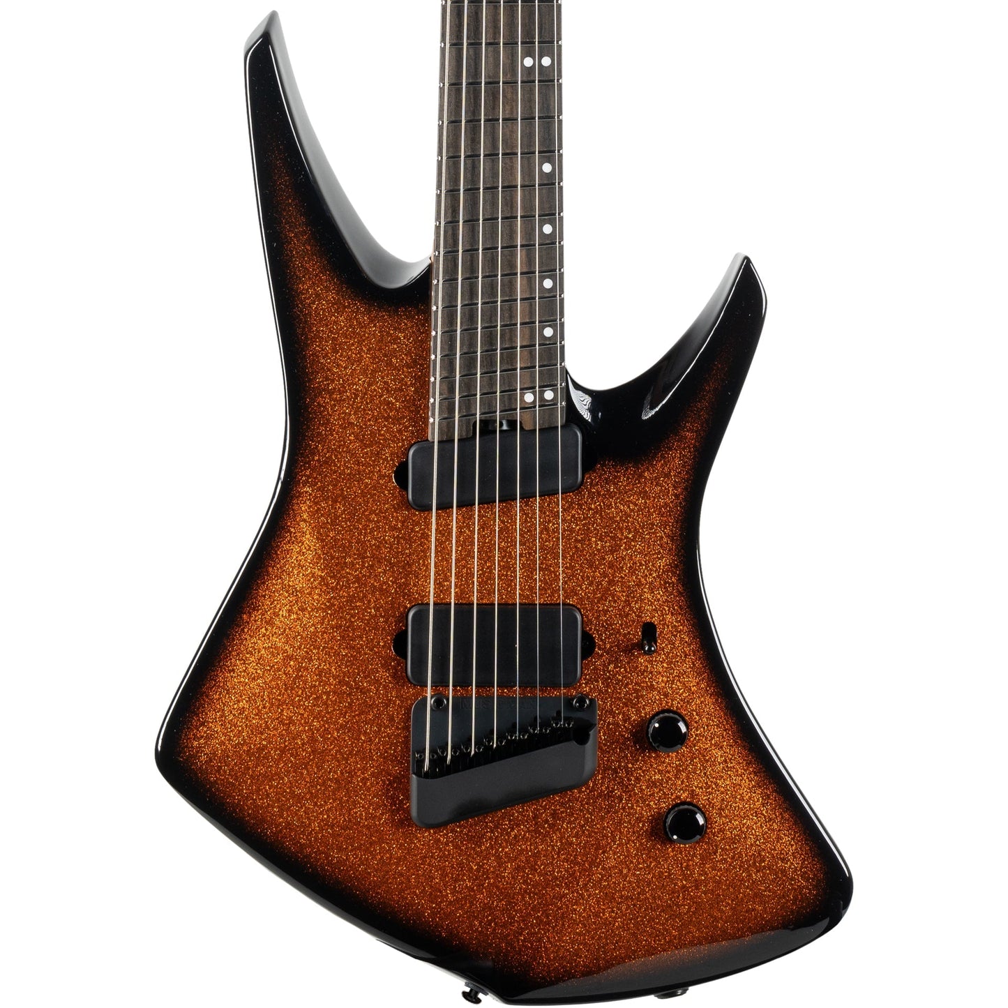 Ernie Ball Music Man Kaizen 7 String Electric Guitar - Ember Burst