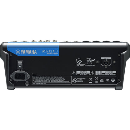 Yamaha MG12XU 12-Input 4-Bus Mixer with Effects