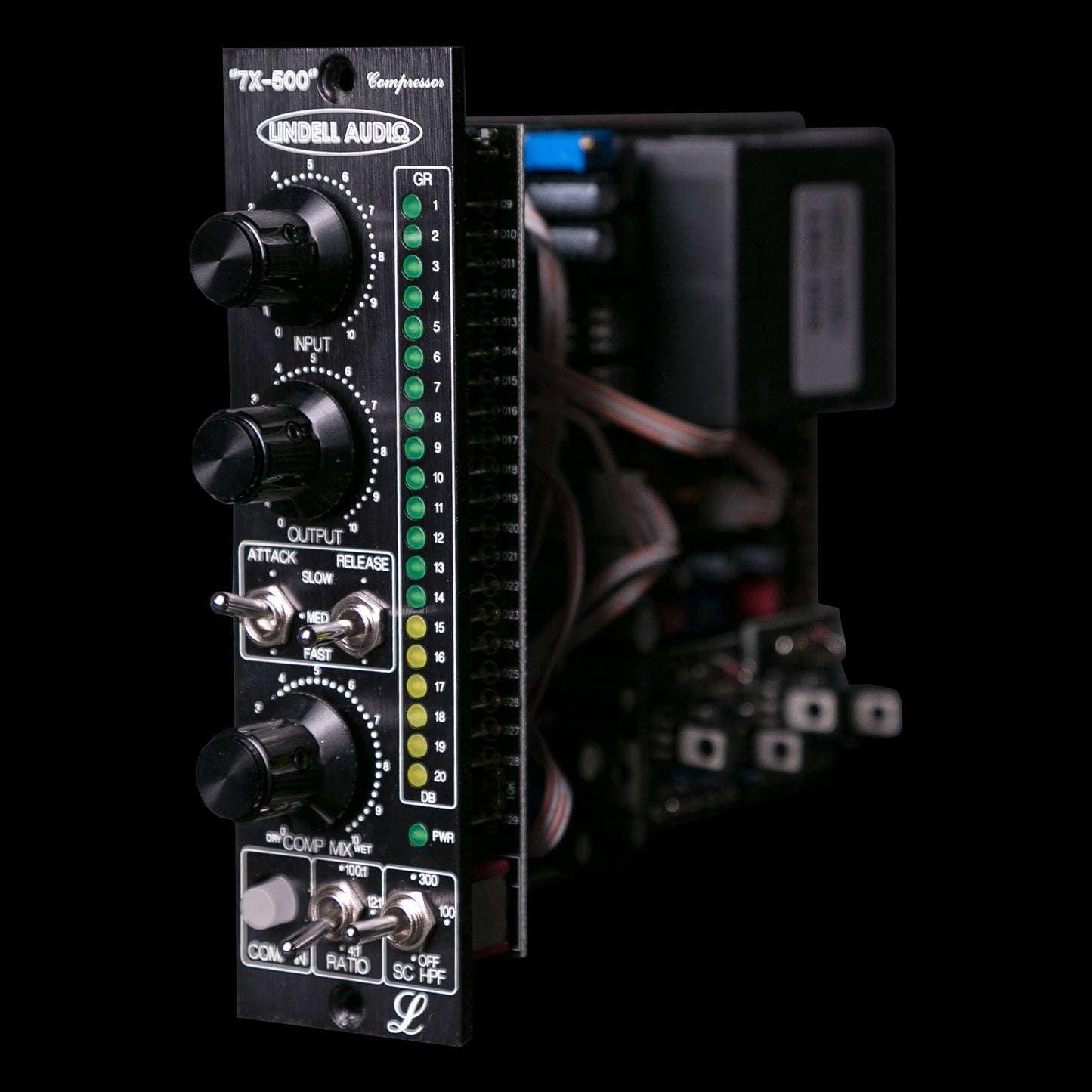 Lindell Audio 7X-500, 500 Series F.E.T. Compressor