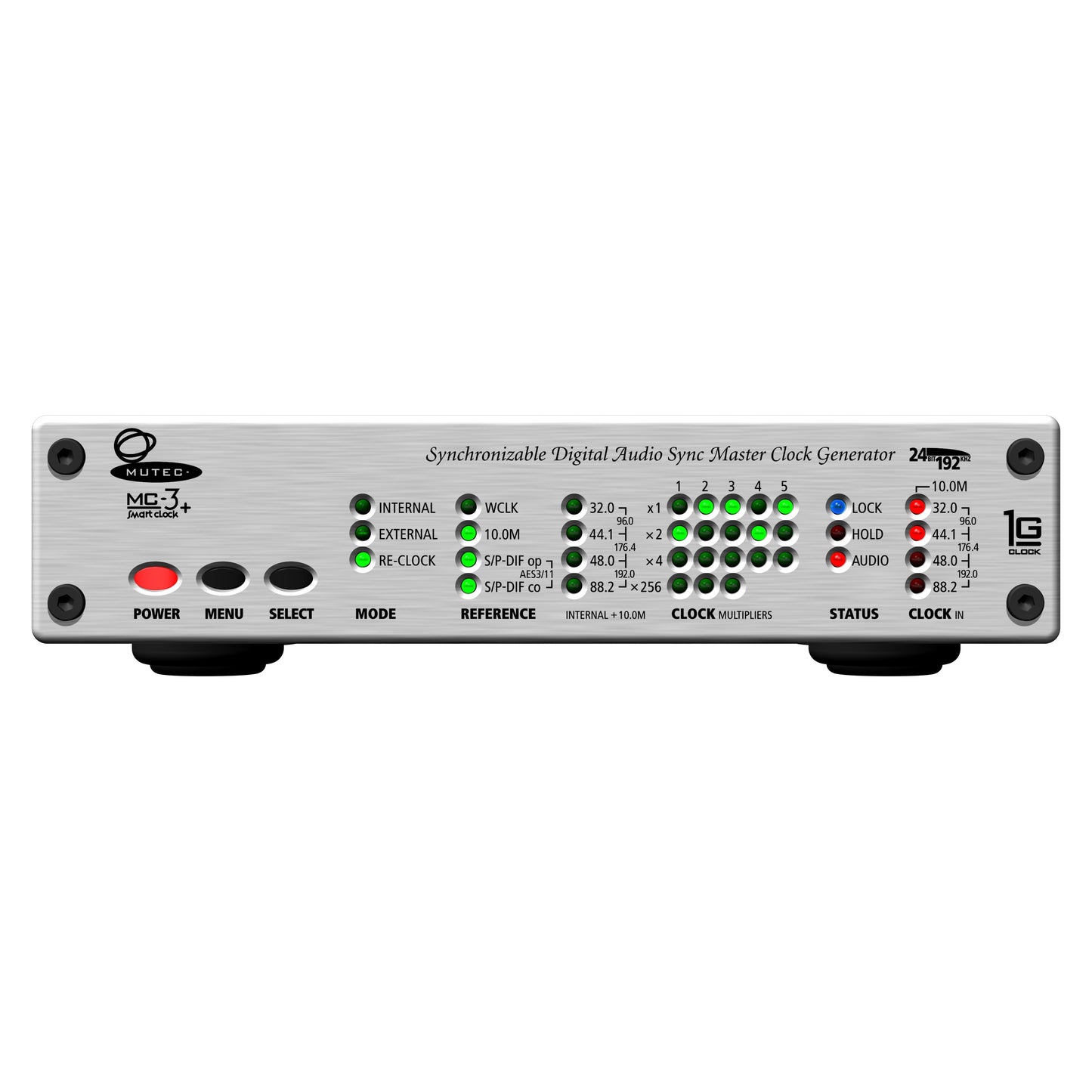 Mutec MC-3+ (Aluminum Front Panel)