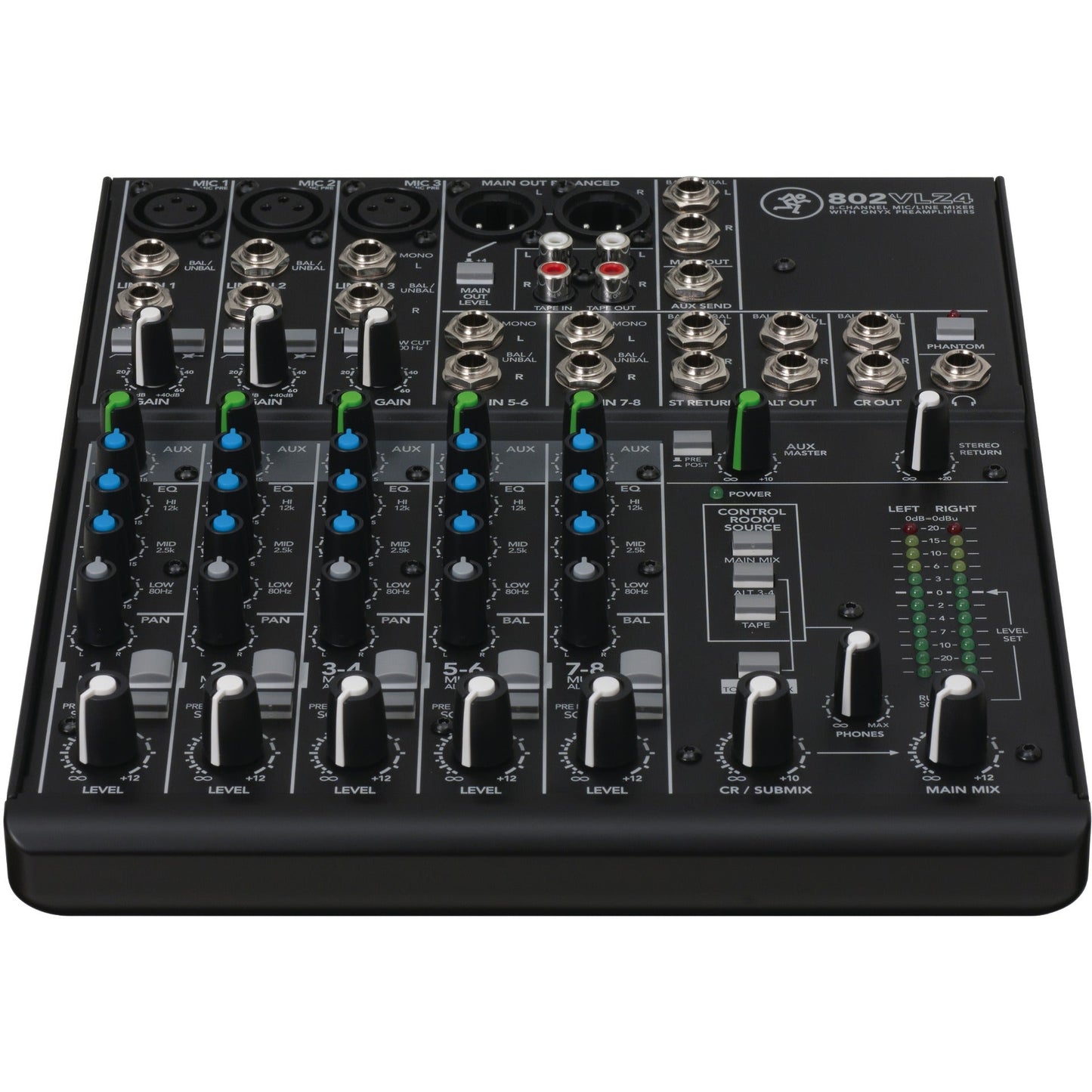 Mackie 802VLZ4 8-Channel Ultra Compact Mixer
