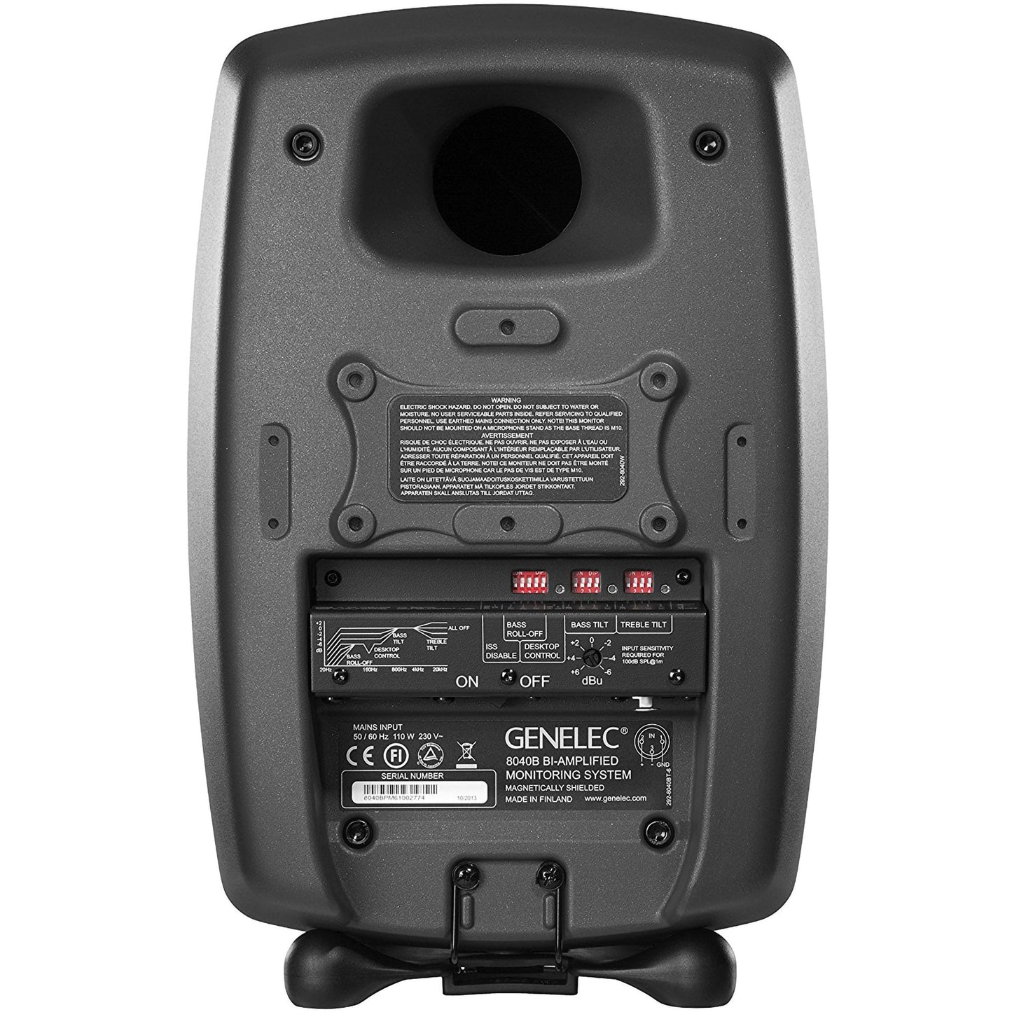 Genelec 8040B Bi-Amplified Monitor System (Each) Black
