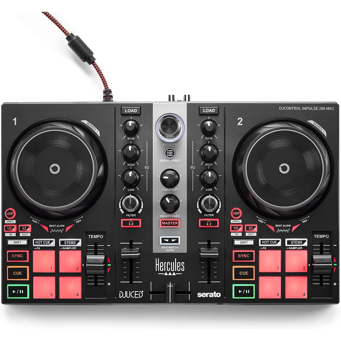 Hercules DJControl Impulse 200 MK2 DJ Controller