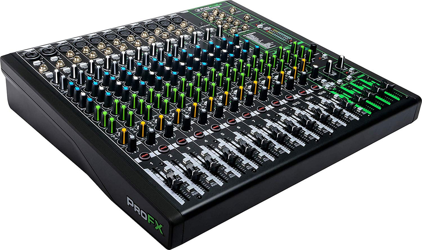 Mackie ProFX16v3 16-channel Mixer with USB and Effects
