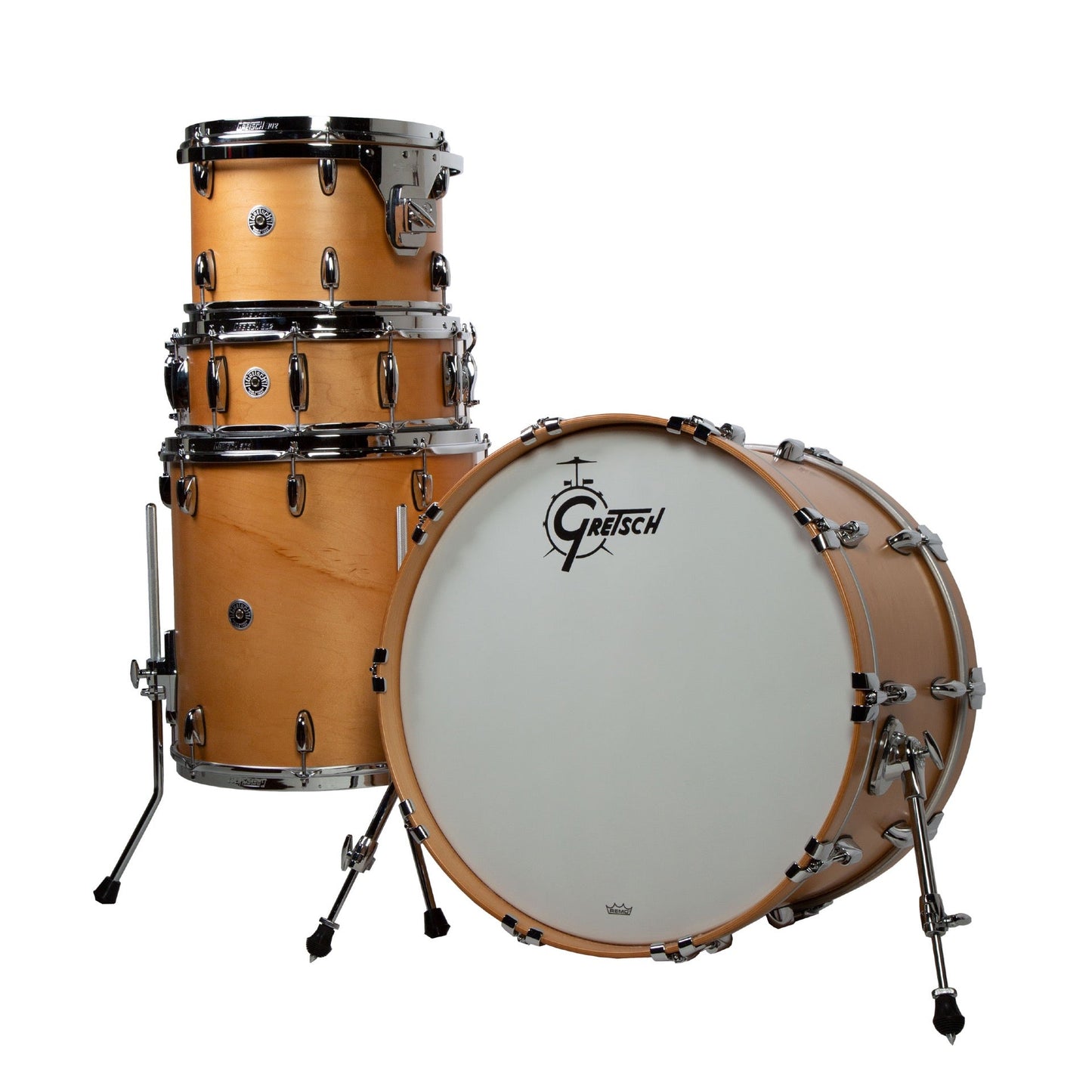 Gretsch Brooklyn Series 4-Piece Shell Kit - Satin Natural