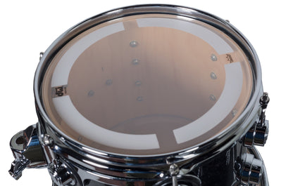 Drum Workshop Collectors Series 333 Shell Kit - Gun Metal Sparkle Glass