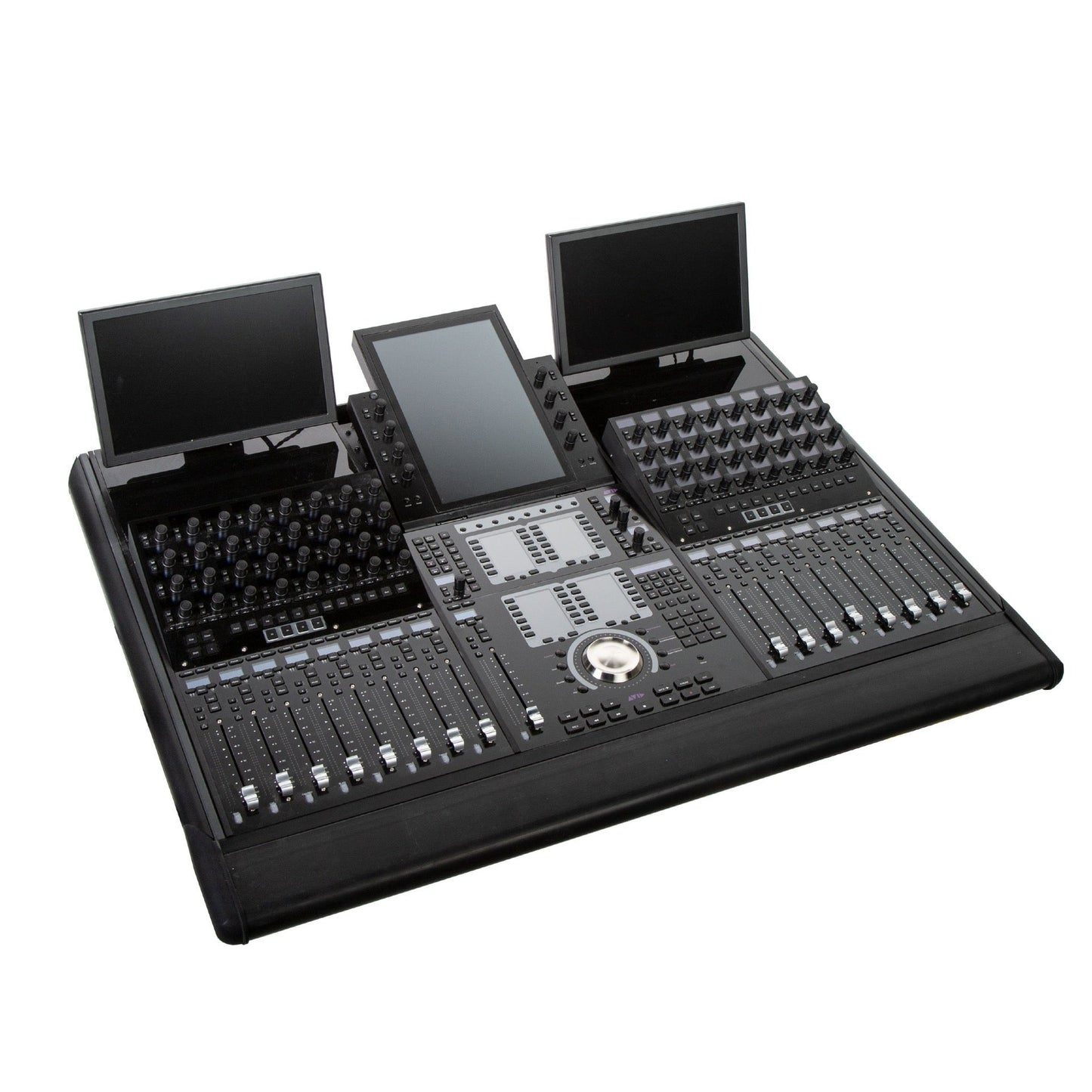 Avid S4 16 Fader Control Surface with 2 Command Display Module