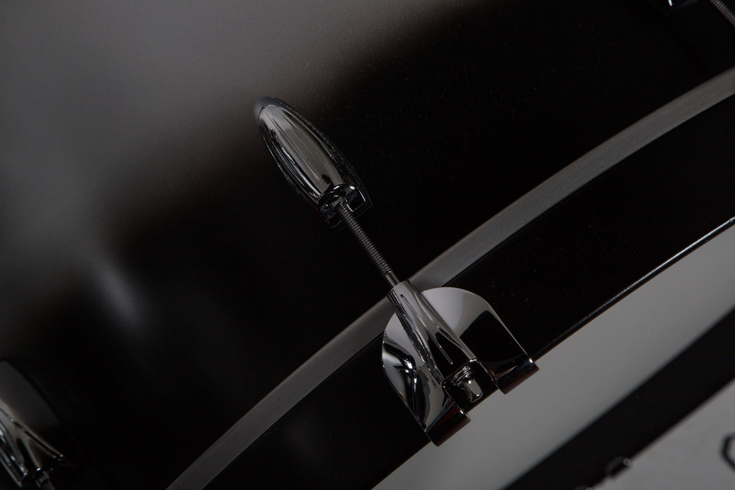 Gretsch Broadkaster 5pc Kit - Satin Silver to Black Duco -Finish Checking-