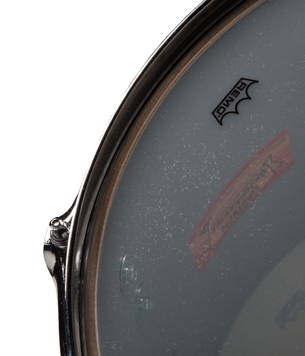 Gretsch Broadkaster 5pc Kit - Satin Silver to Black Duco -Finish Checking-