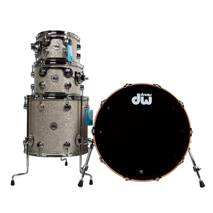 Drum Workshop 4-Piece Maple Mahogany Shell Kit - Broken Glass