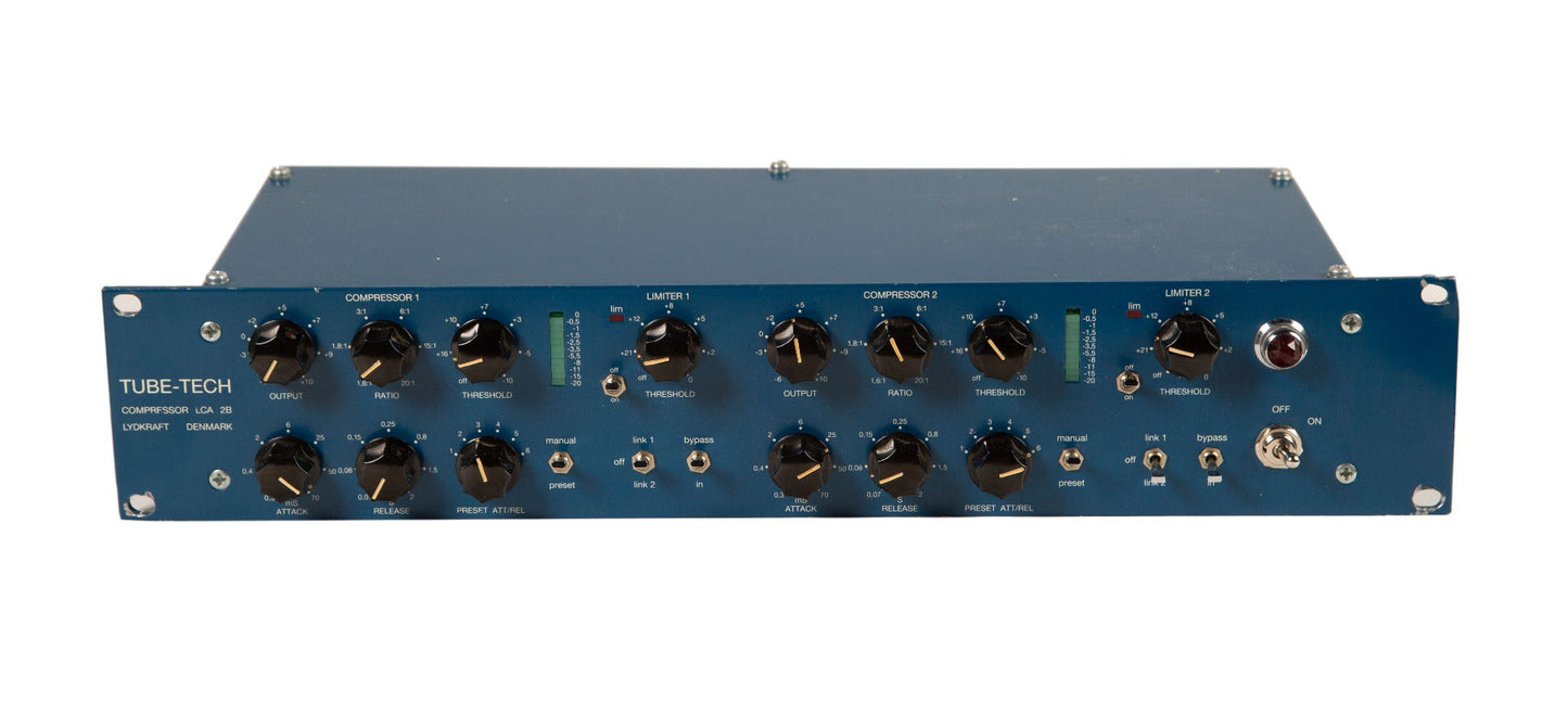 Tubetech LCA2B Dual-Channel Compressor Limiter