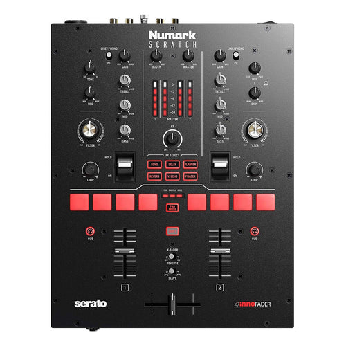 Numark Scratch 2-channel Scratch Mixer for Serato DJ Pro