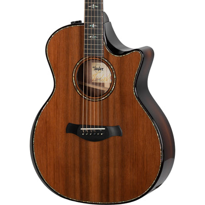 Taylor 914ce Builder's Edition Acoustic Electric Guitar, Sinker Redwood