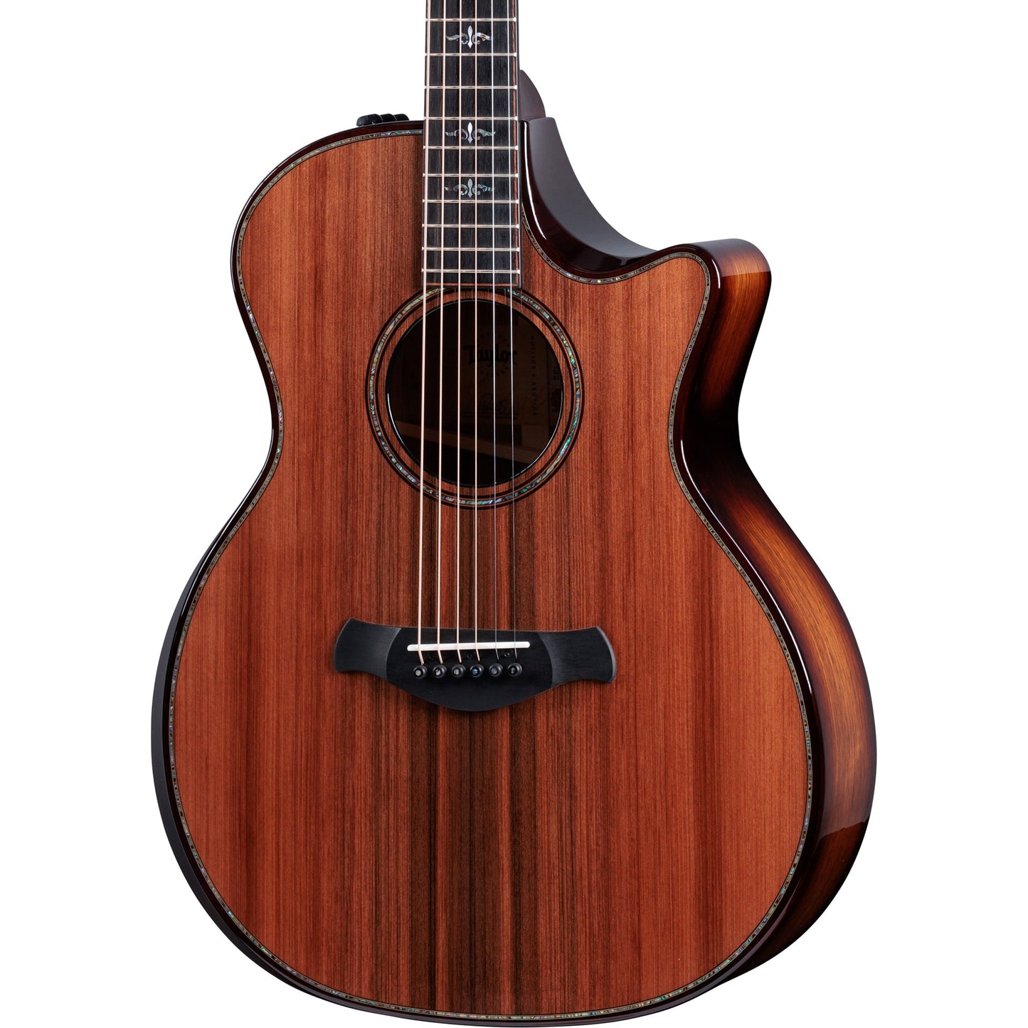 Taylor 914ce Builder's Edition Acoustic Electric Guitar, Sinker Redwood