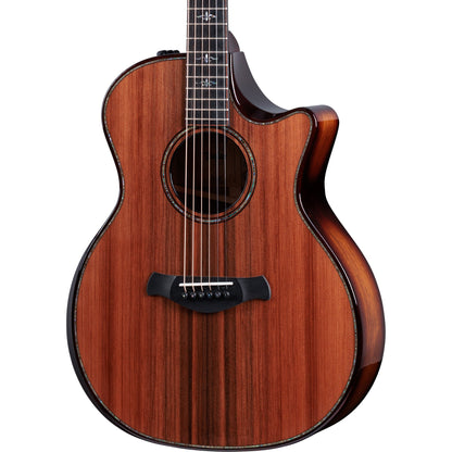 Taylor 914ce Builder's Edition Acoustic Electric Guitar, Sinker Redwood