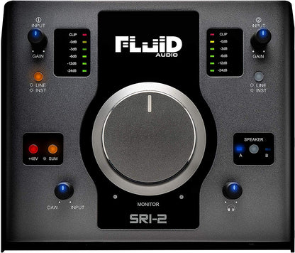 Fluid Audio SRI-2Interface 2x4 Recording Interface & Monitor Switcher
