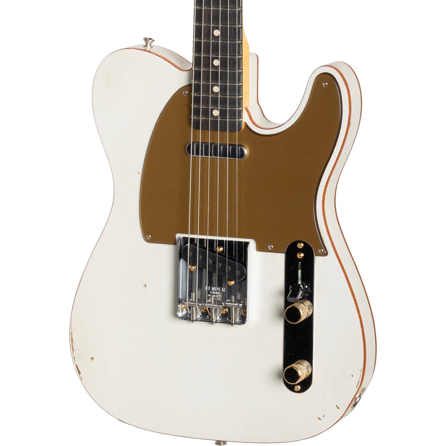 Fender Custom Shop 50’s Master-built Penguin Style Telecaster Custom Journeyman Relic - Pearl White