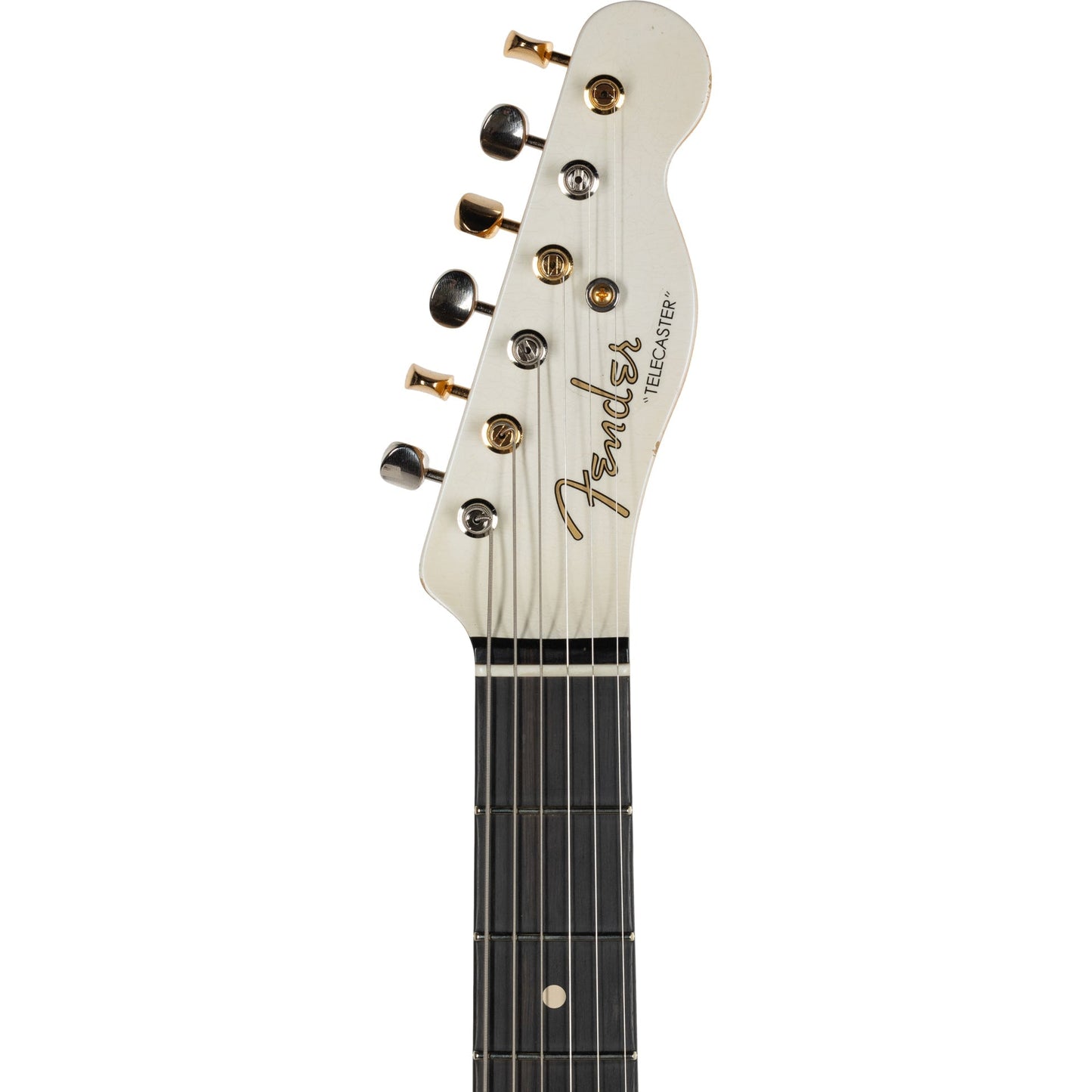 Fender Custom Shop 50’s Master-built Penguin Style Telecaster Custom Journeyman Relic - Pearl White