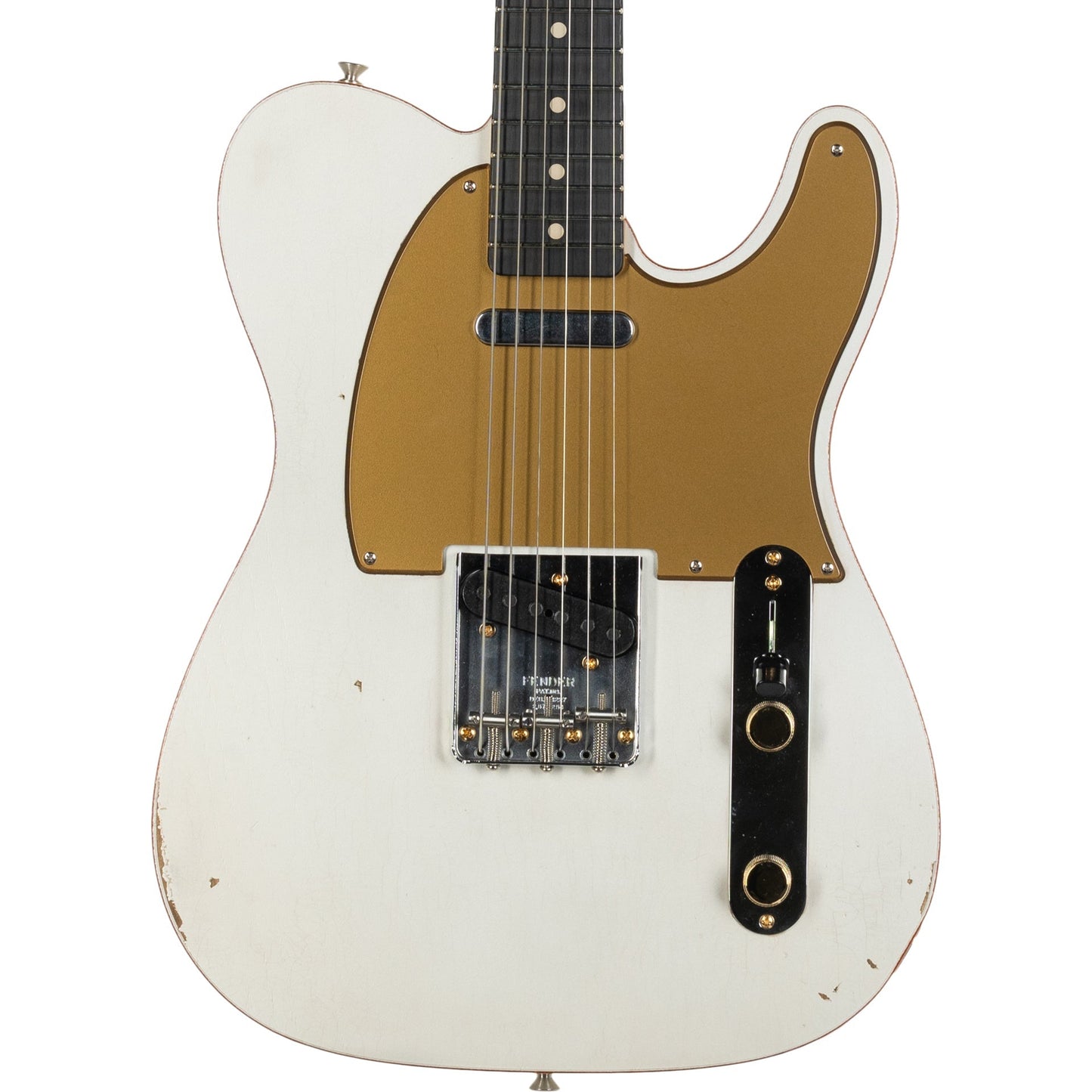 Fender Custom Shop 50’s Master-built Penguin Style Telecaster Custom Journeyman Relic - Pearl White