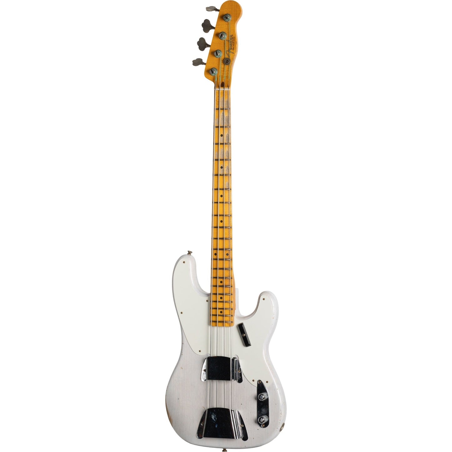 Fender Custom Shop ‘55 Relic Precision Bass Guitar - White Blonde