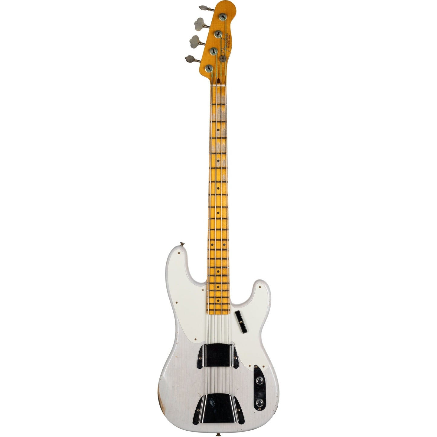Fender Custom Shop ‘55 Relic Precision Bass Guitar - White Blonde