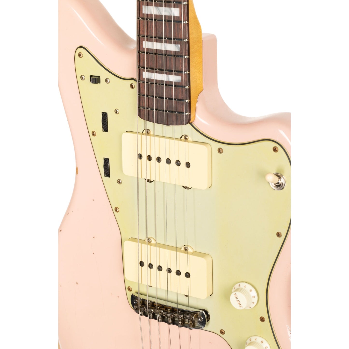 Fender Custom Shop 62 Jazzmaster Relic Electric Guitar - Shell Pink