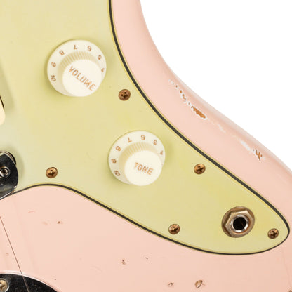 Fender Custom Shop 62 Jazzmaster Relic Electric Guitar - Shell Pink