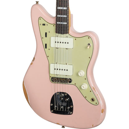 Fender Custom Shop 62 Jazzmaster Relic PHC Electric Guitar - Shell Pink