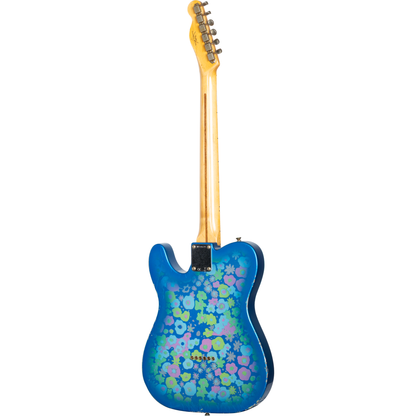 Fender Custom Shop 50's Esquire Relic Electric Guitar - Blue Floral