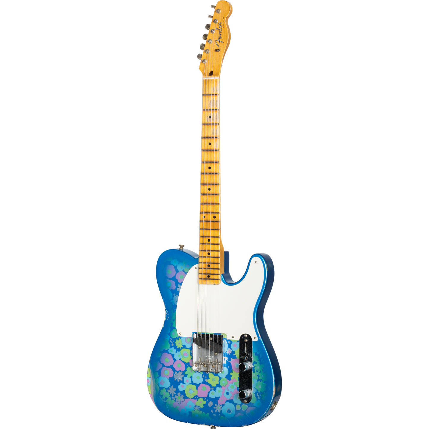 Fender Custom Shop 50's Esquire Relic Electric Guitar - Blue Floral