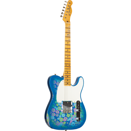 Fender Custom Shop 50's Esquire Relic Electric Guitar - Blue Floral