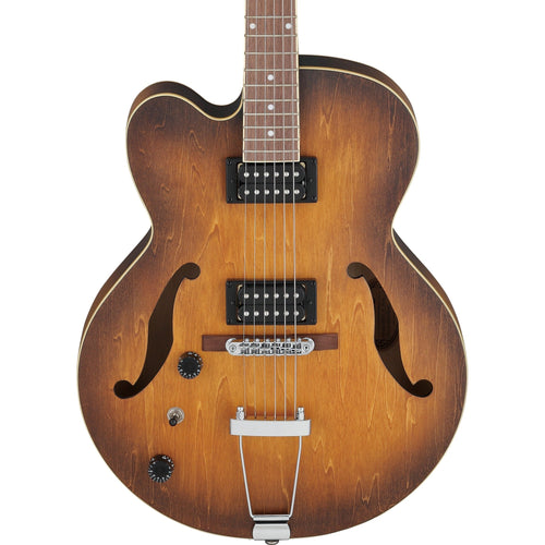 Ibanez AF55 Artcore Left Handed Hollow Body Electric Guitar - Tobacco Flat