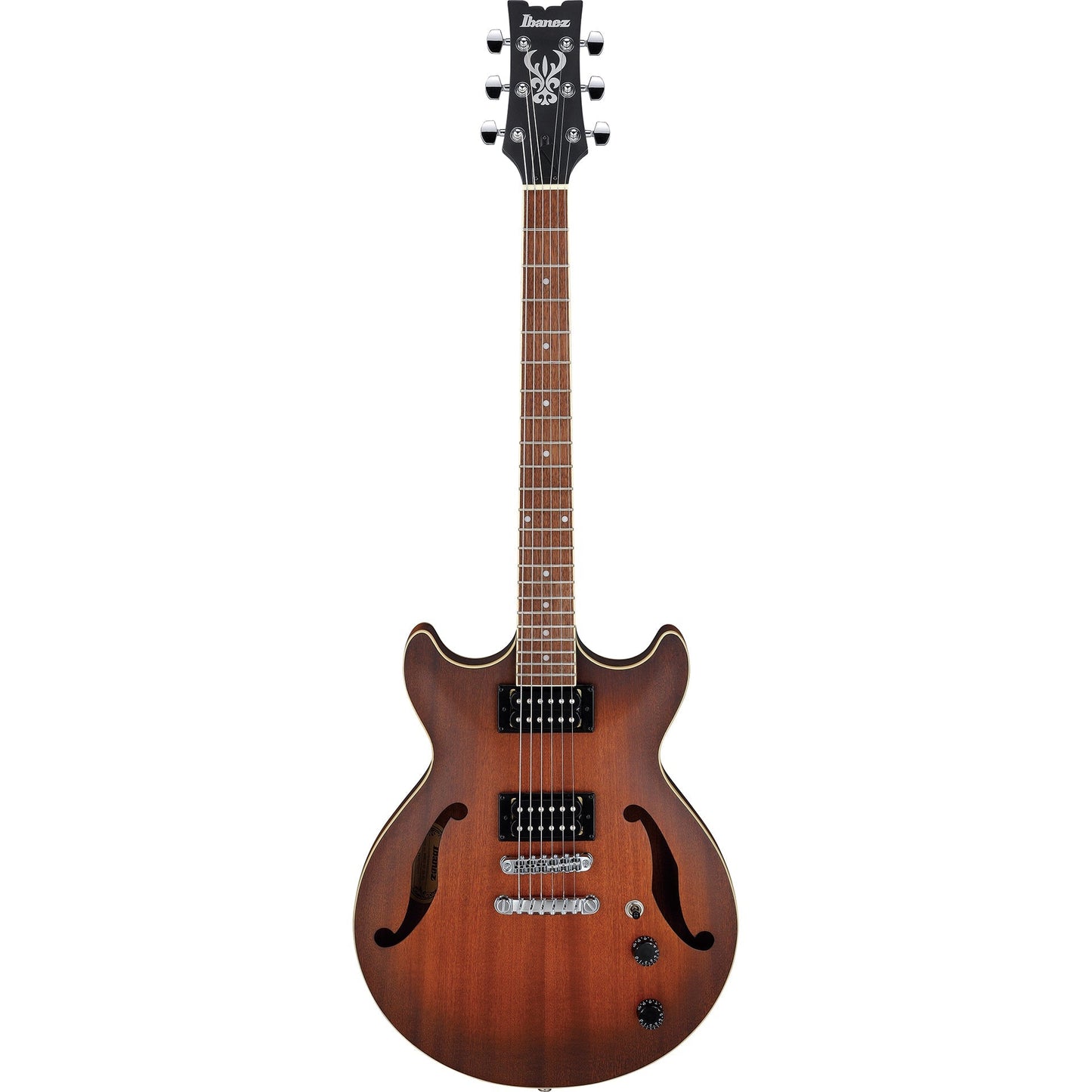 Ibanez AM53TF AM Artcore Semi Hollow Electric Guitar, Tobacco Flat