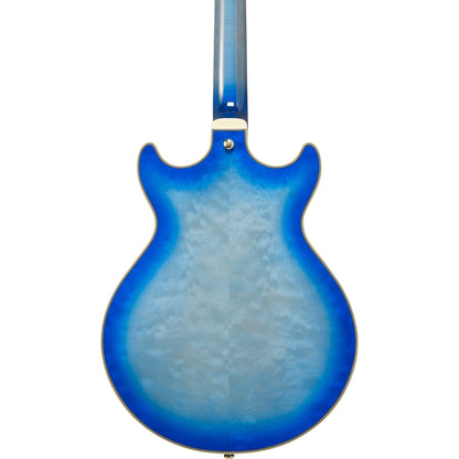 Ibanez AM93QMJBB AM Artcore Expressionist Electric Guitar, Jet Blue Burst