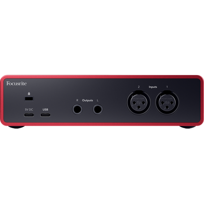Focusrite Scarlett 2i2 4th Gen, 2-in, 2-out USB Audio Interface