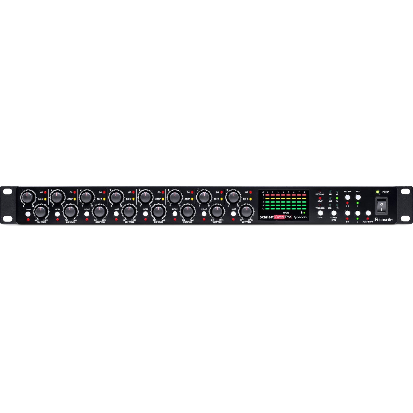 Focusrite Scarlett OctoPre Dynamic 8-Channel Mic Pre