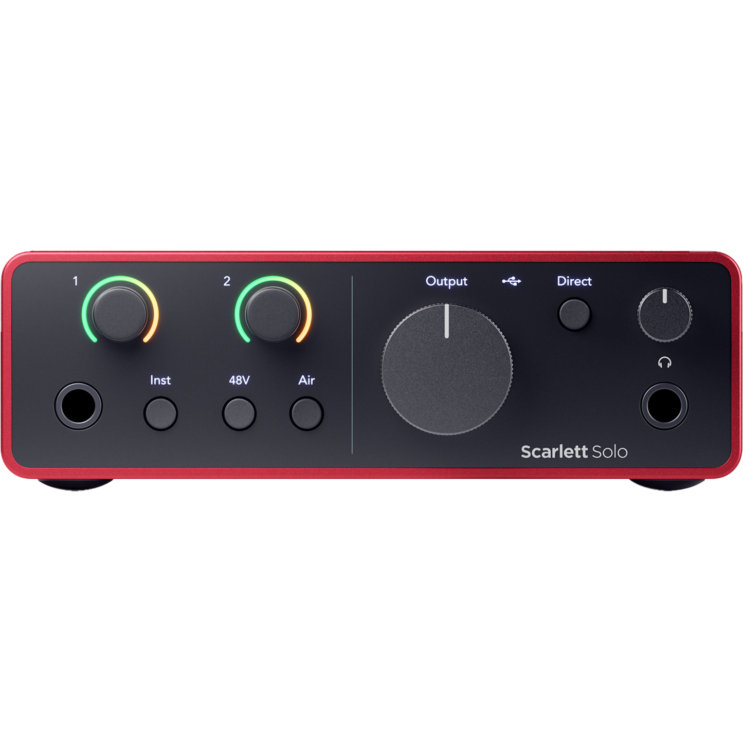 Focusrite Scarlett Solo 4th Gen, 2-in, 2-out USB Audio Interface