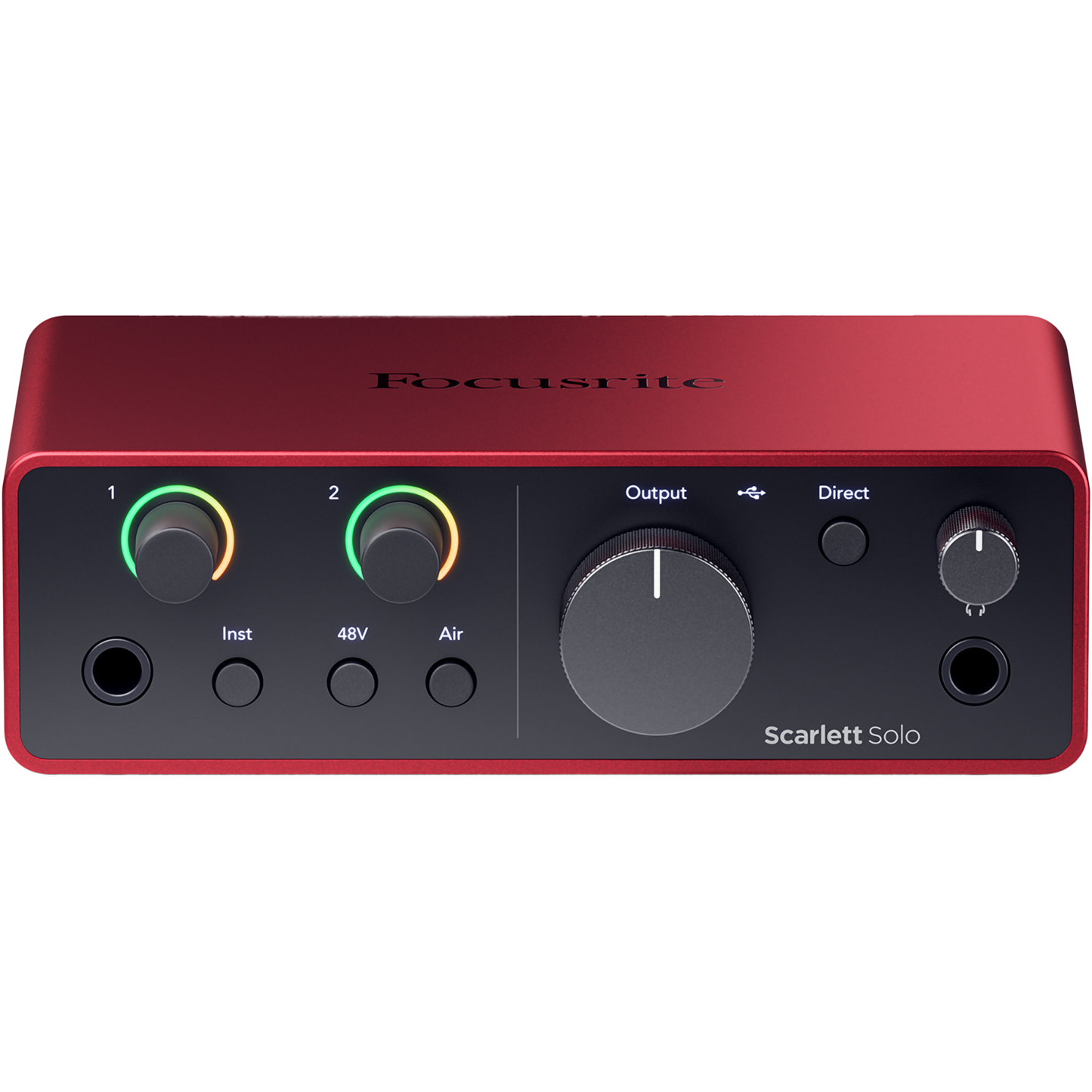 Focusrite Scarlett Solo 4th Gen, 2-in, 2-out USB Audio Interface
