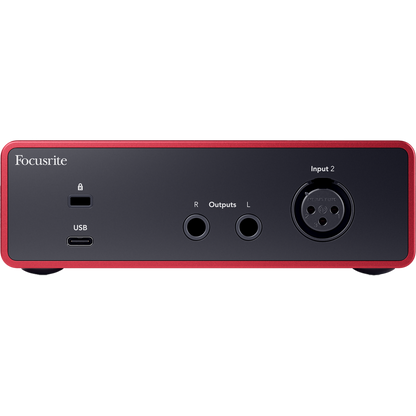 Focusrite Scarlett Solo 4th Gen, 2-in, 2-out USB Audio Interface