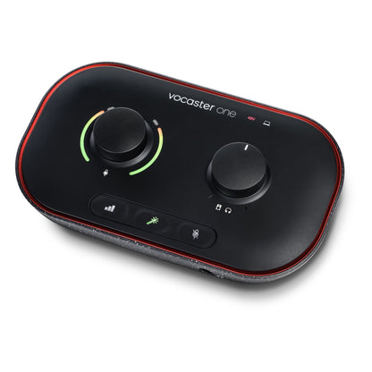 Focusrite Vocaster One Studio Essential Podcaster Kit
