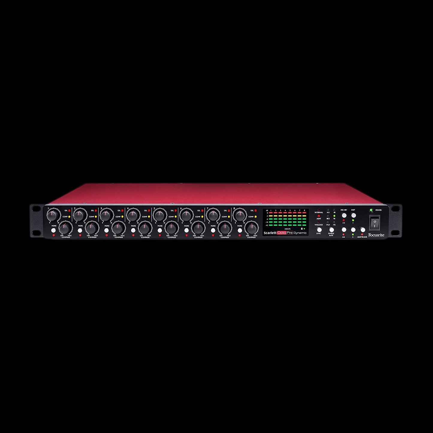 Focusrite Scarlett OctoPre Dynamic 8-Channel Mic Pre