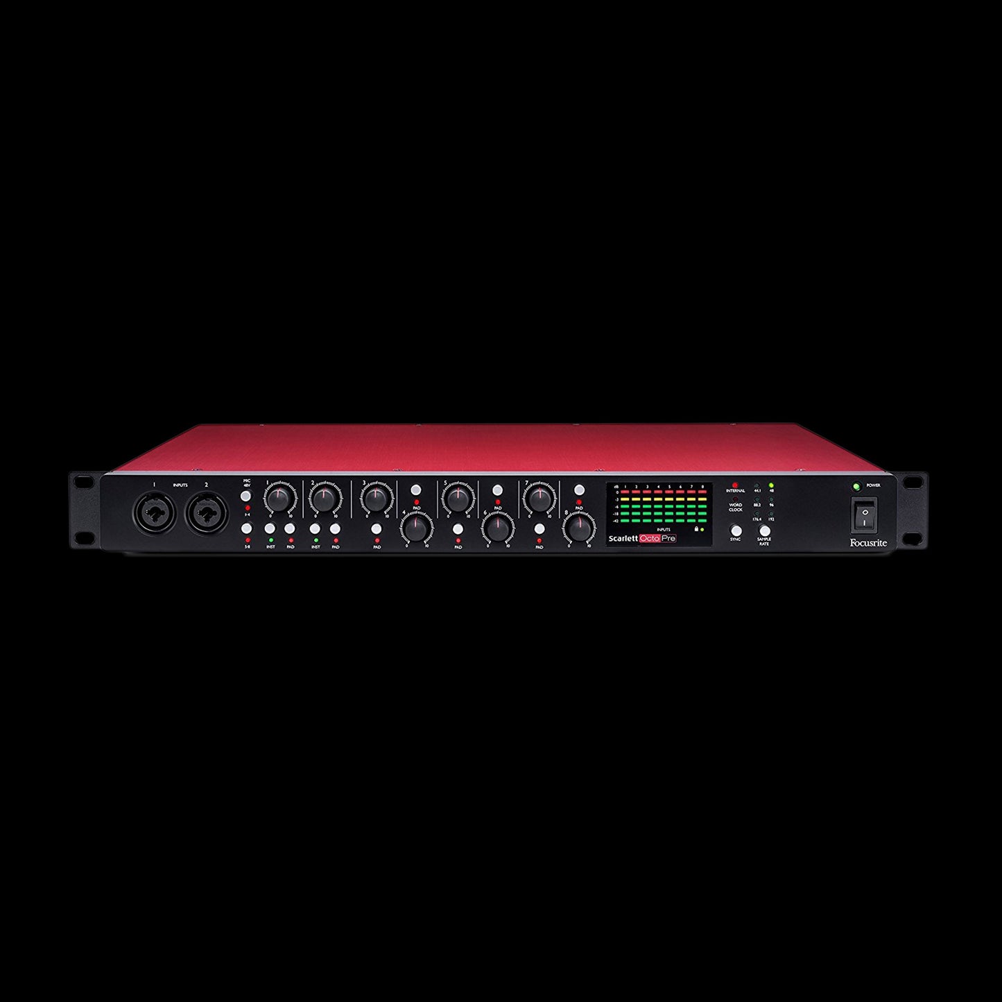 Focusrite Scarlett OctoPre 8-Channel Microphone Preamp